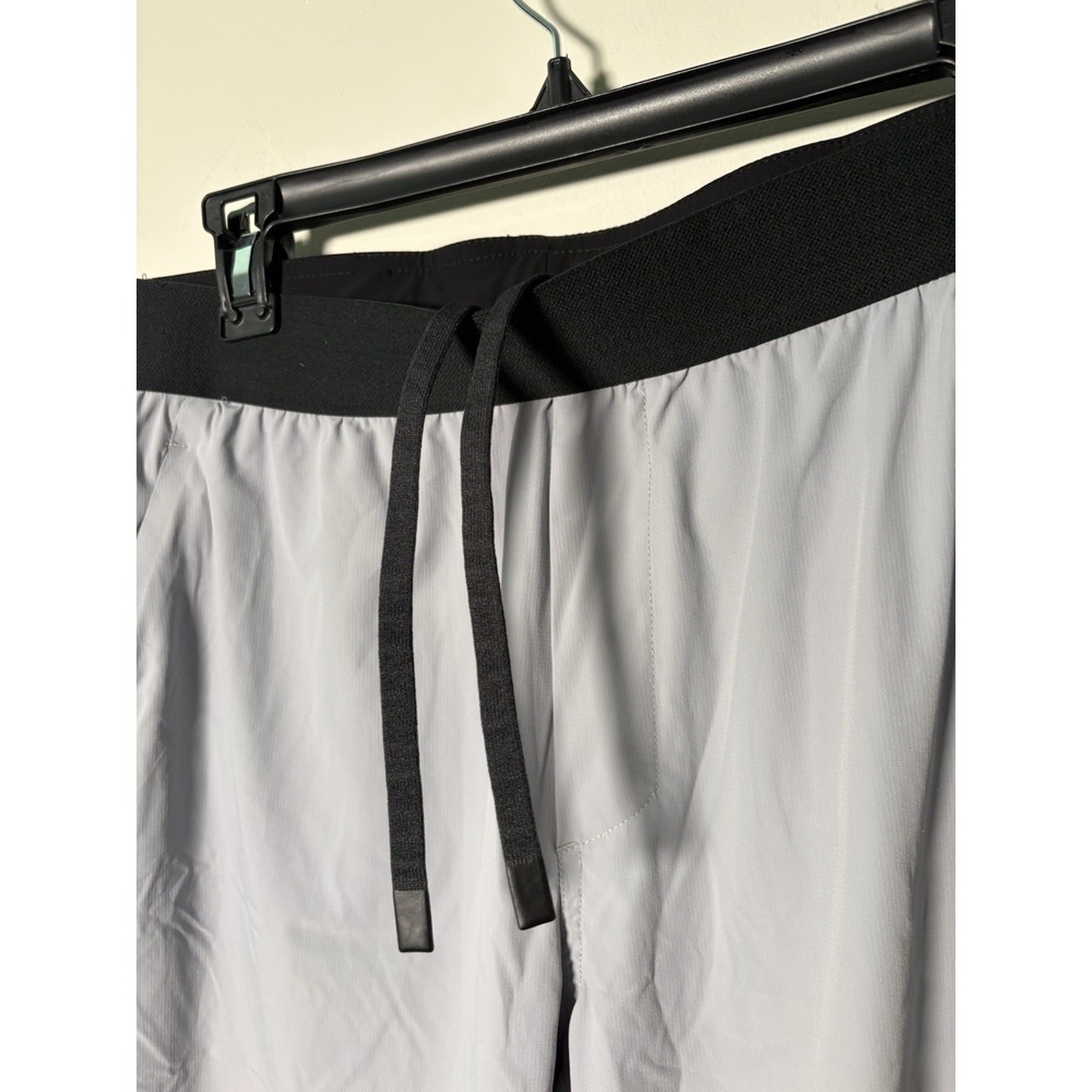 Ten Thousand Shorts Mens Large Gray n 6" Running Athletic Tactical Ripstop - Picture 4 of 7